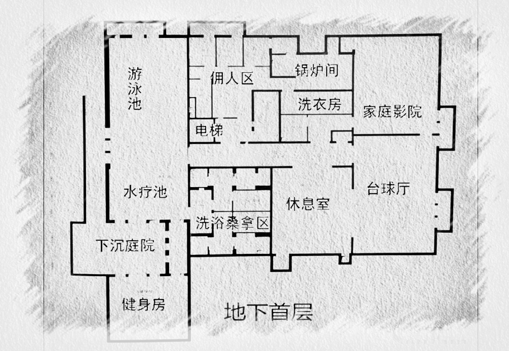 颐和原著1280平新古典法式风格别墅装修案例