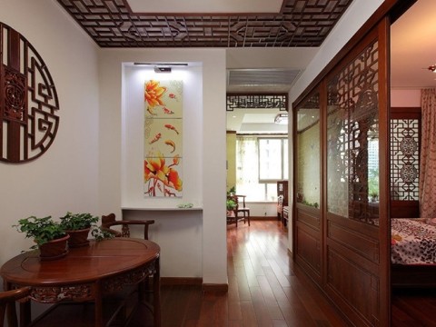 中式一居室巧妙改造