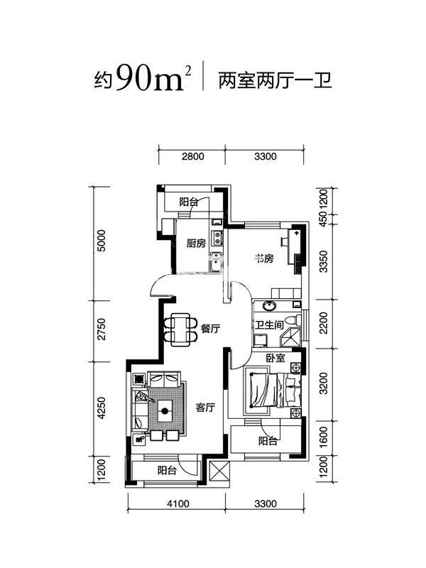 保利春天里小区方案户型图