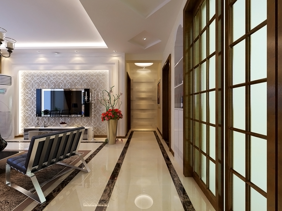 中海国际社区107平现代家庭装修