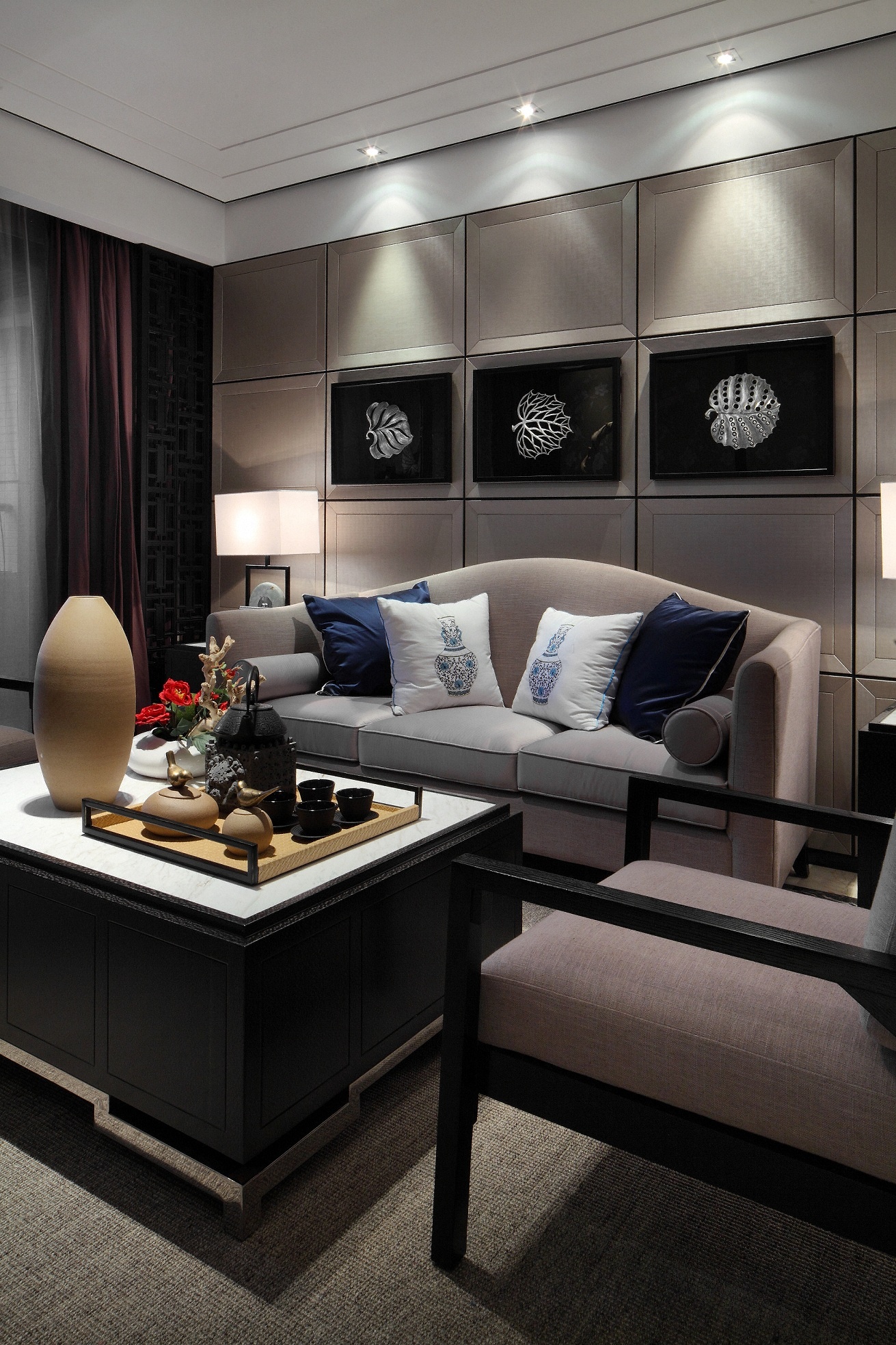 中国传统的室内设计融合着庄重和优雅的双重品质