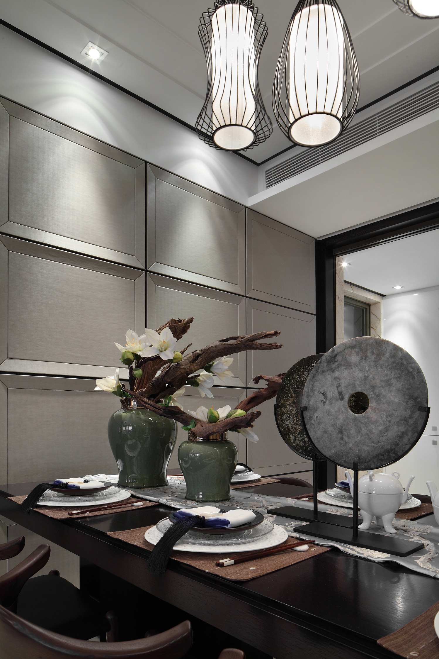 中国传统的室内设计融合着庄重和优雅的双重品质