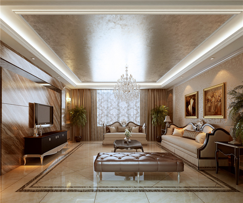 信合家园180平米新古典欧式风格设计
