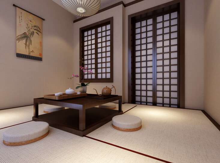新中式风格-200平-四居室
