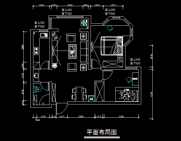 紫晶悦城-现代简约-2居室