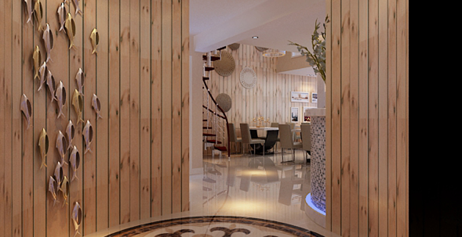 宾利国际商务公寓210平米装修设计风格