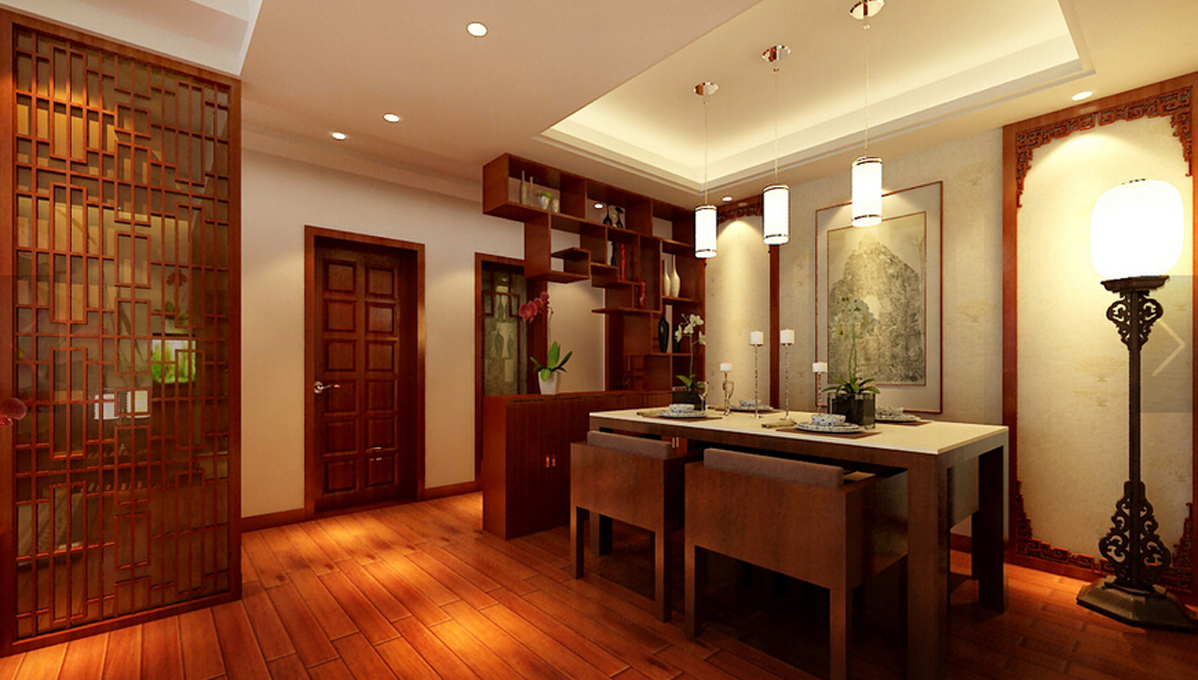 现代中式风格 红木为主色调的家居提升你的品味