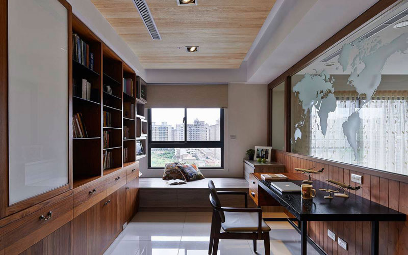 中林国际 3居室 美式清新装修效果图