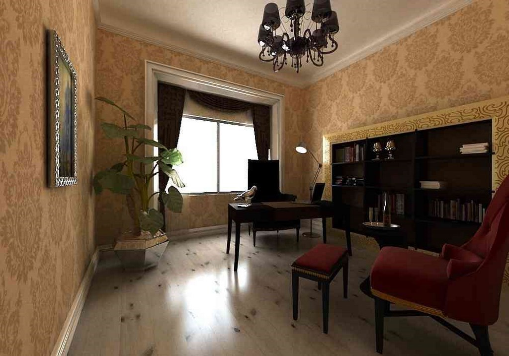府西国际公寓146平米--古典欧式