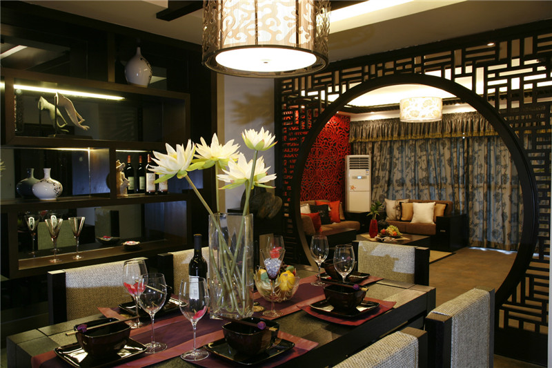 晓港领海中式古典风情的设计家