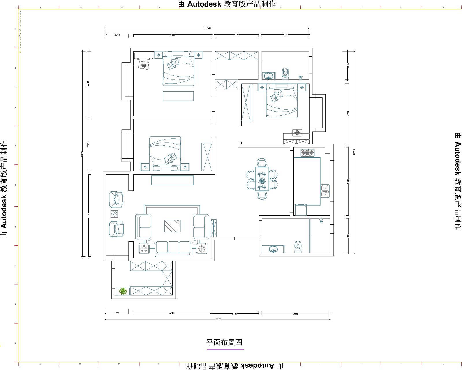 海信湖岛世家-现代中式-143平三居室