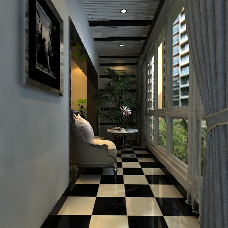 紫睿天和两室两厅现代简约风格设计