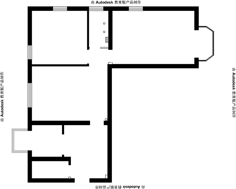 安华西里-二居室-80.00平米-装修设计