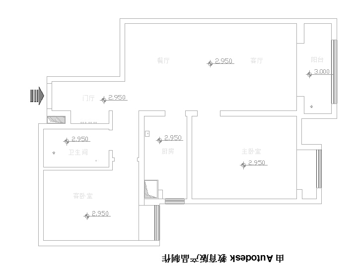 龙湖滟澜海岸澜庭-二居室-90.00平米-装修设计