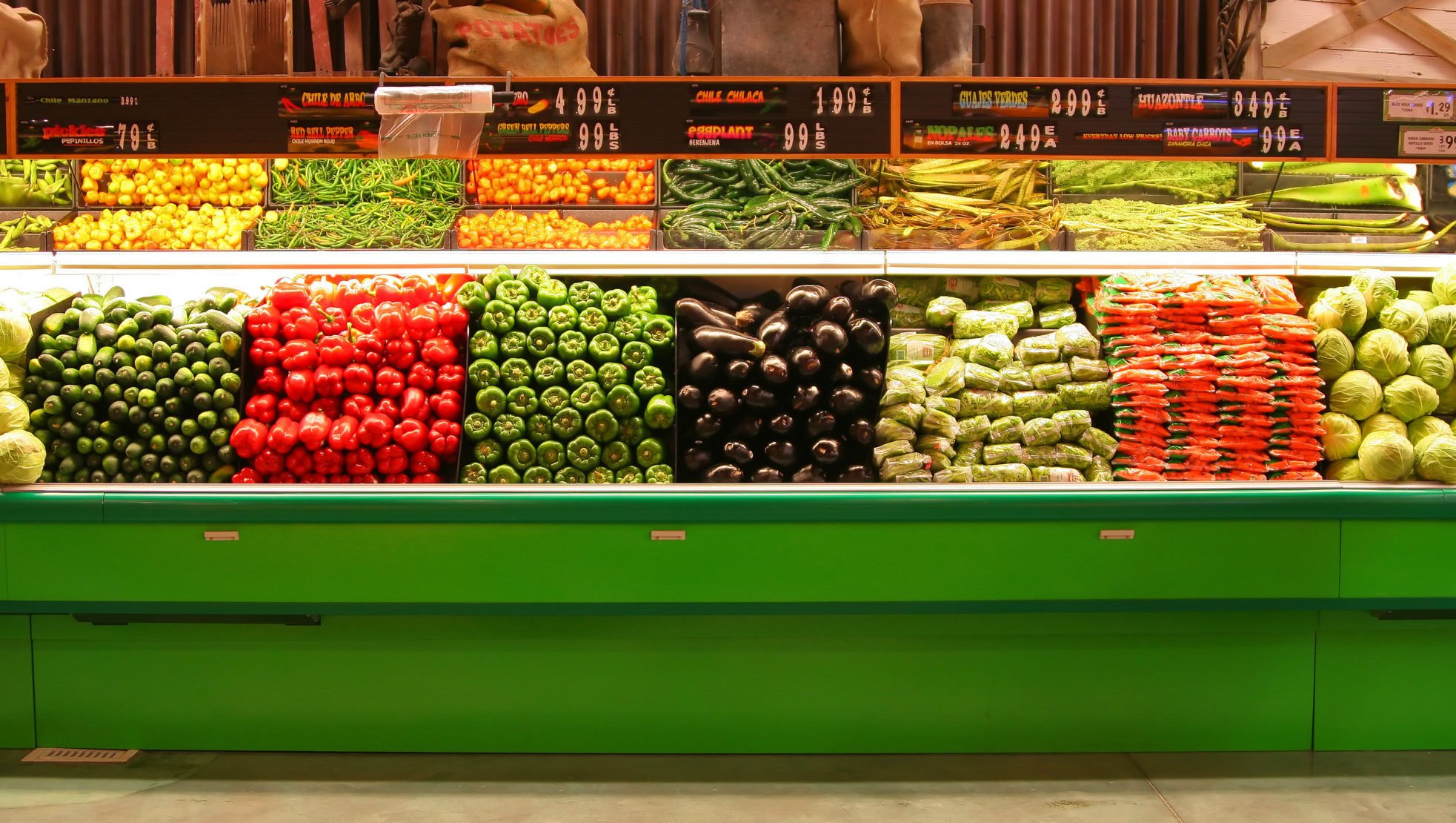 水果超市设计效果图-房天下装修效果图