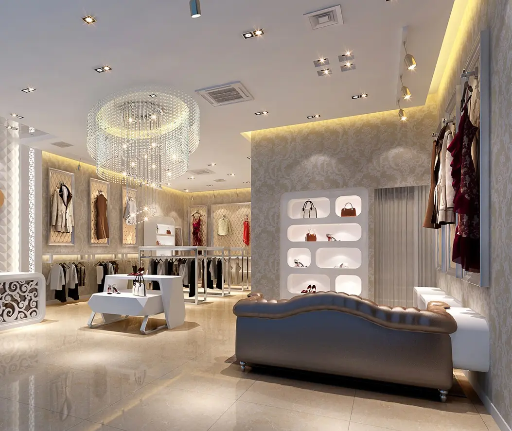时尚服装店装饰图片