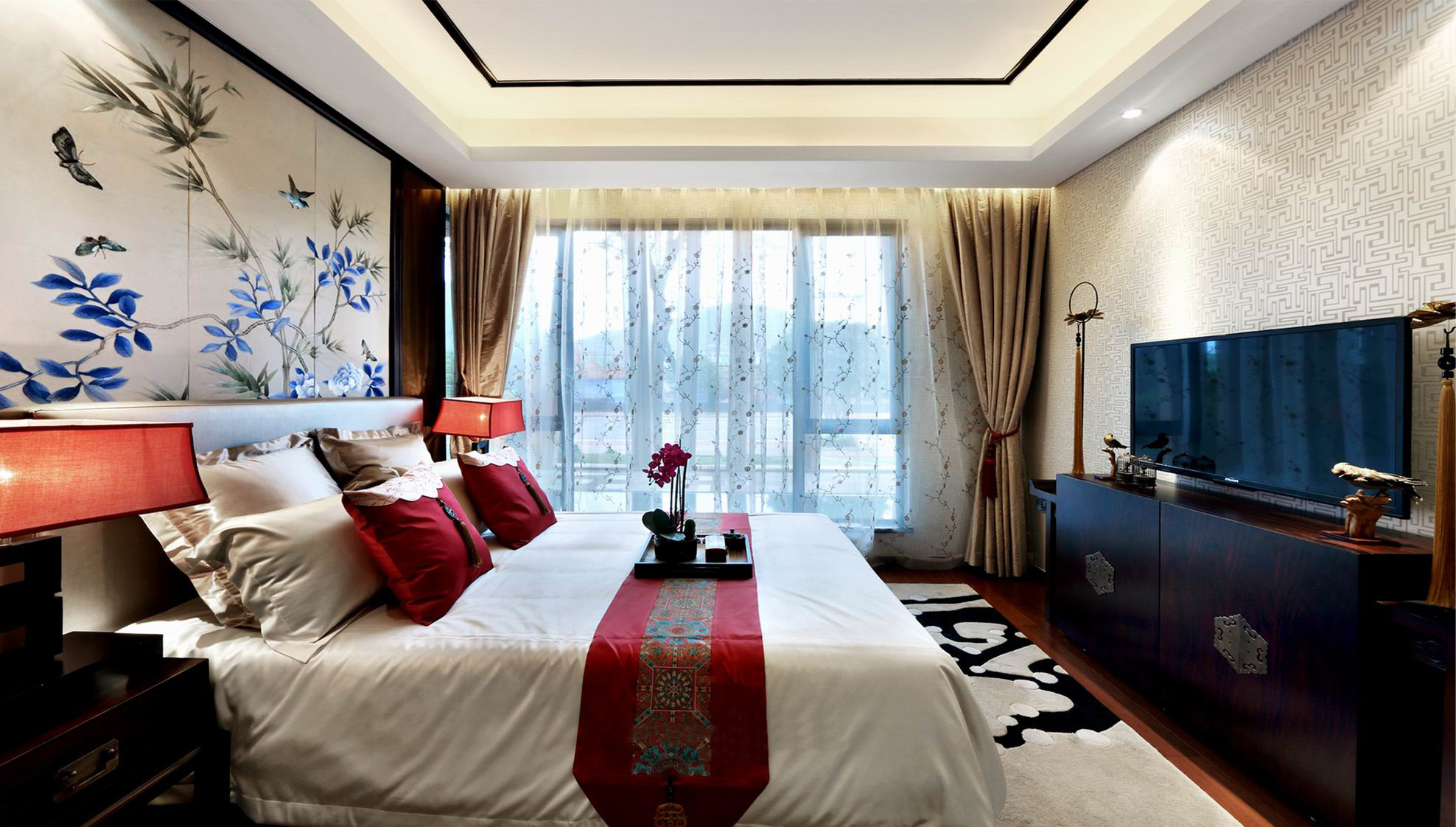 中式风格-112平米三居室