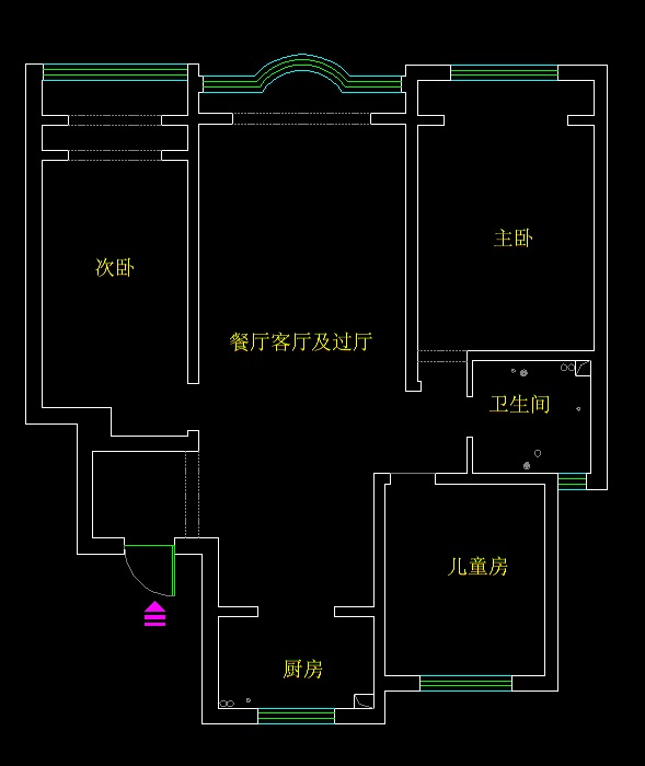 上海紫园145㎡简欧风格设计案例赏析