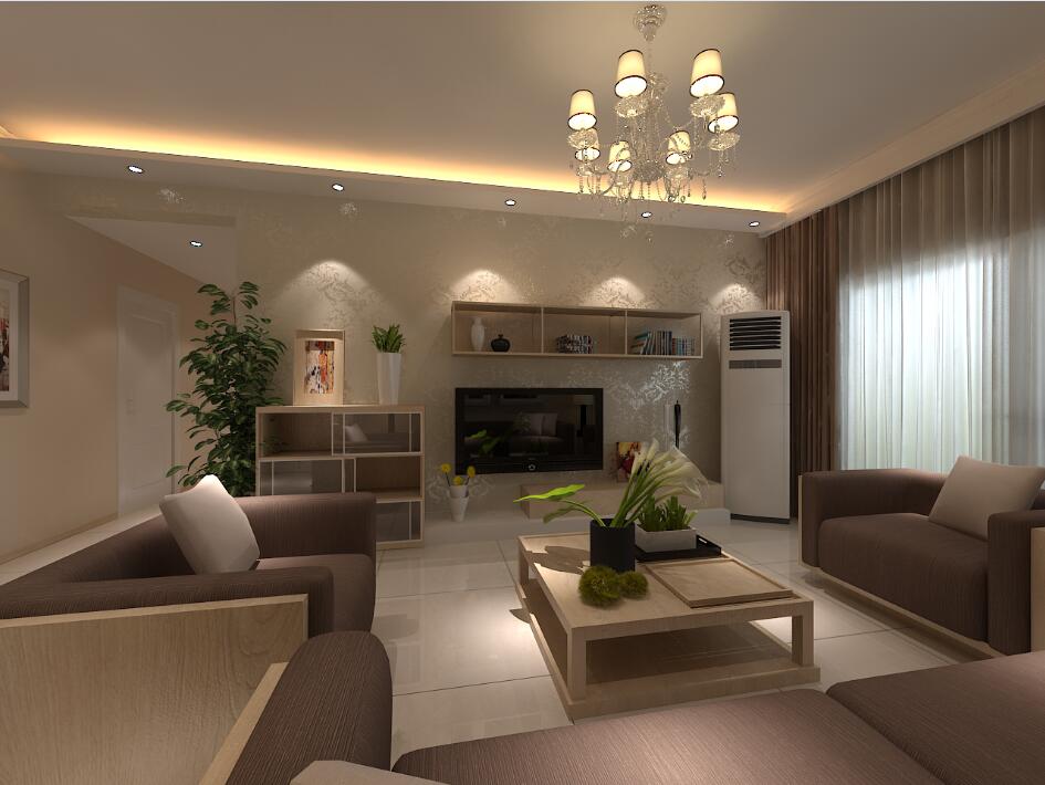 东方润景124平三居室户型装修设计方案