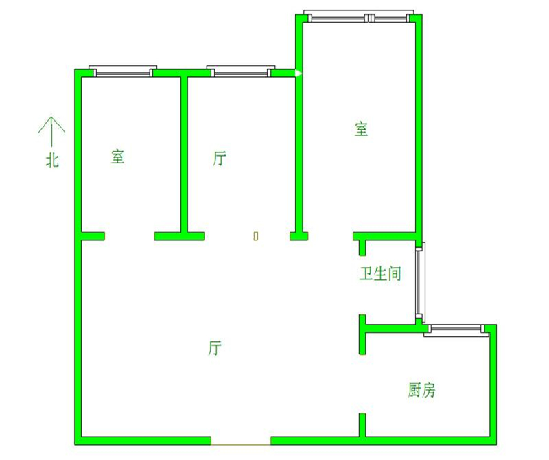 紫金名门-二居室-94.00平米-装修设计