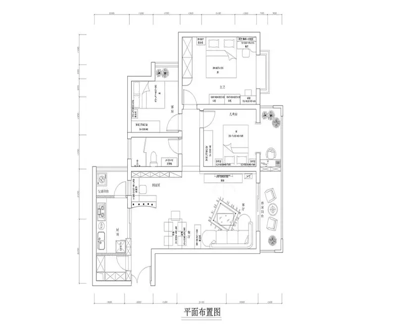 开放式厨房创意背景墙,黑白格调,华丽登场.