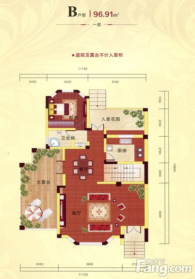 九洲岛水岸国际城 别墅 中式风格