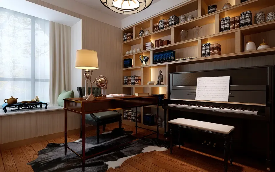 书房装修效果图