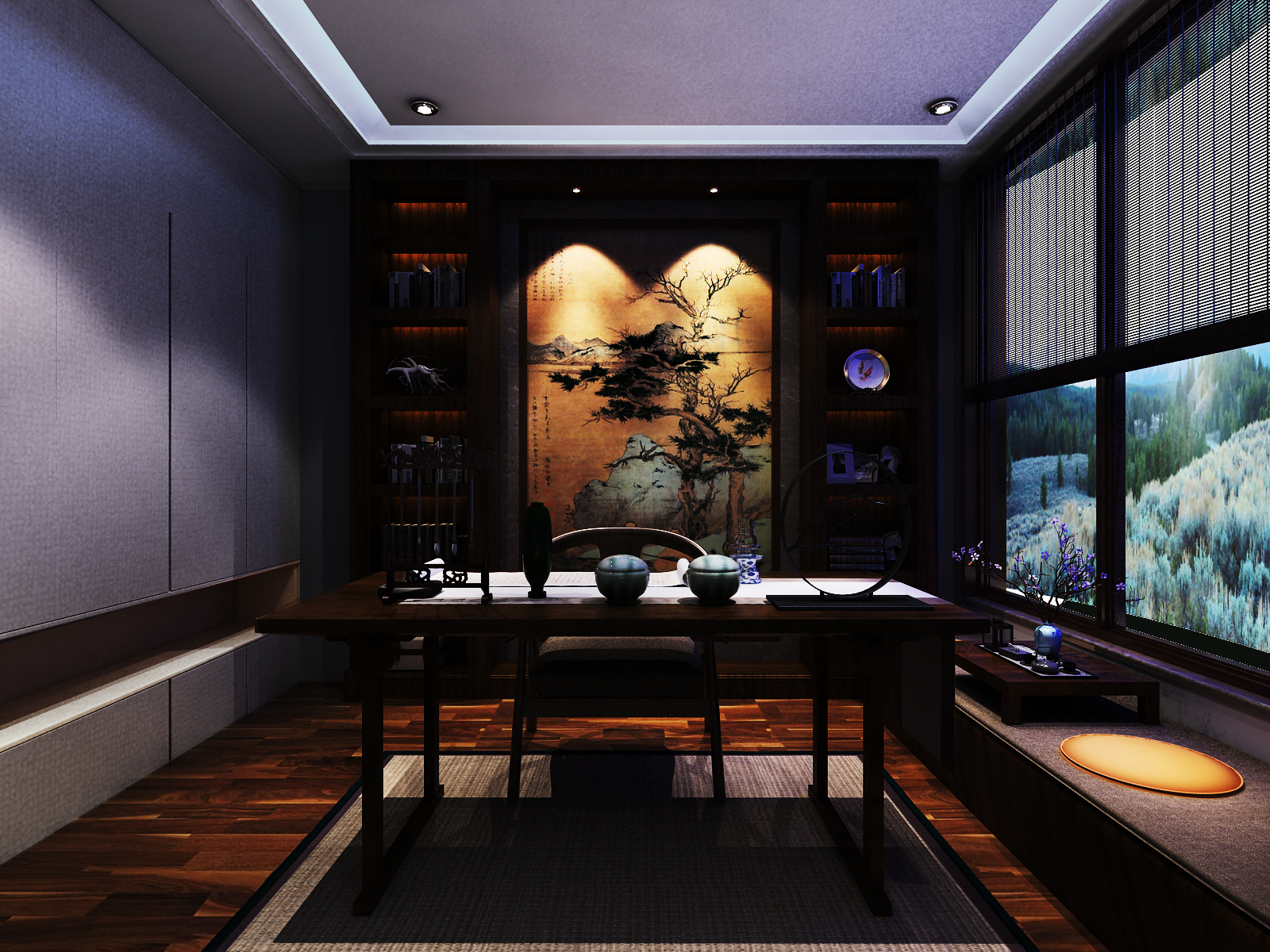 国赫·澜山-中式风格-三室两厅