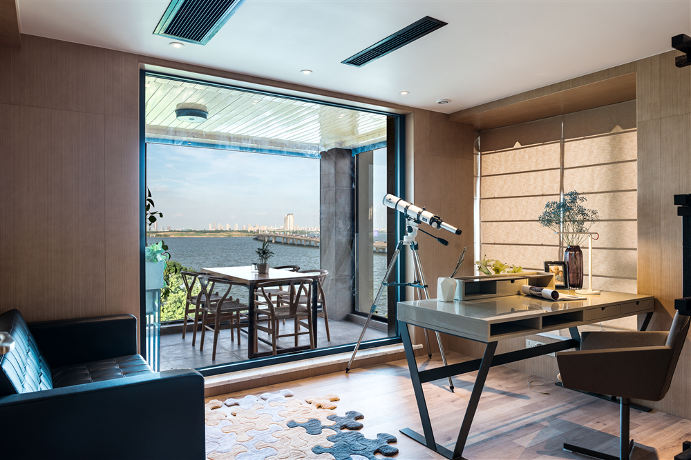 现代简约香滨水岸三居室170㎡设计费5万