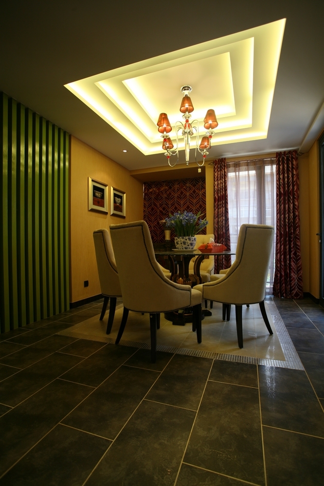 国际百纳70平二居室中式风格