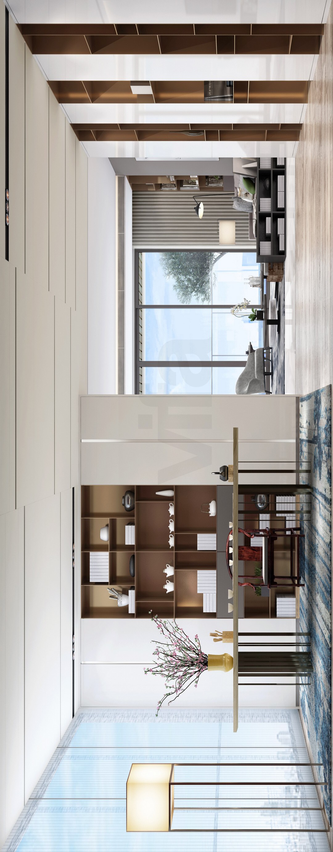 东山新天地-灰色系质感小户型公寓设计