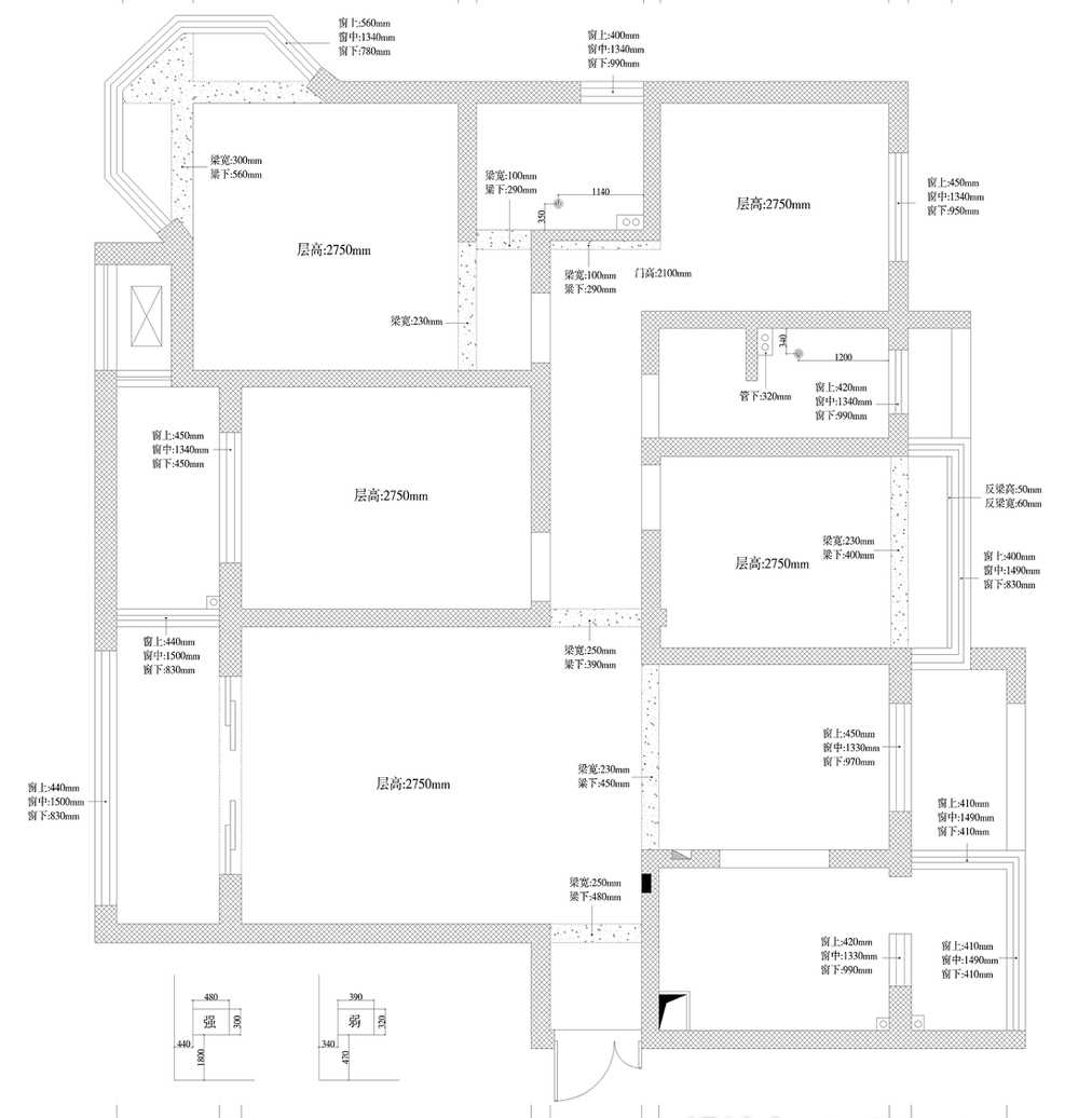 新古典◆4室2厅◆185㎡◆半包12.8万