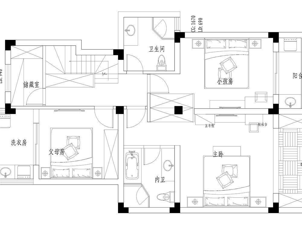 简美◆3室2厅◆110㎡◆半包9.3万