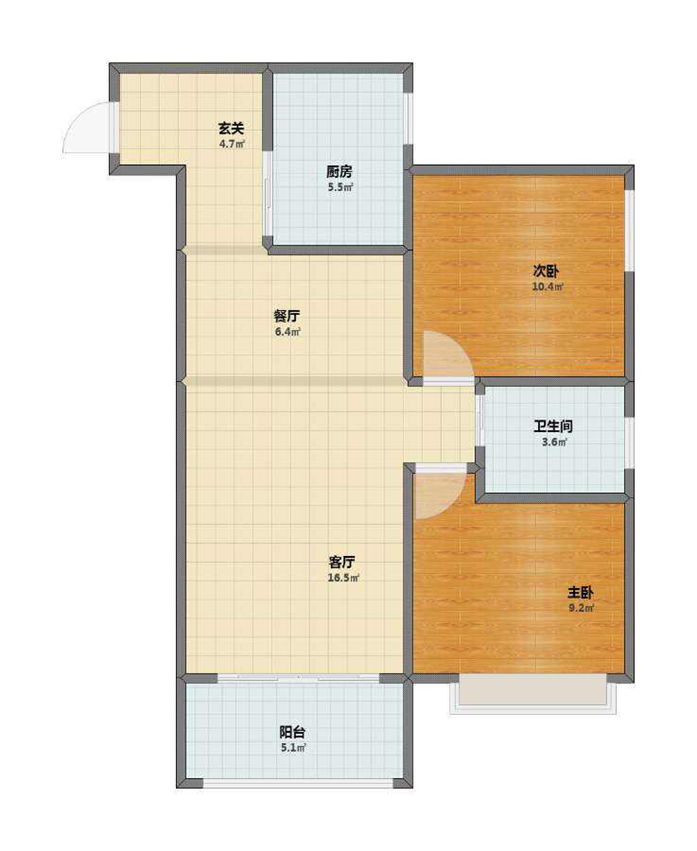 日式◆2室2厅◆110㎡◆半包6.6万