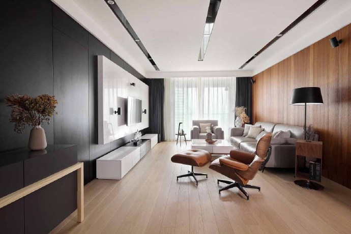 高雅气质·现代简约风格家居装修设计方案