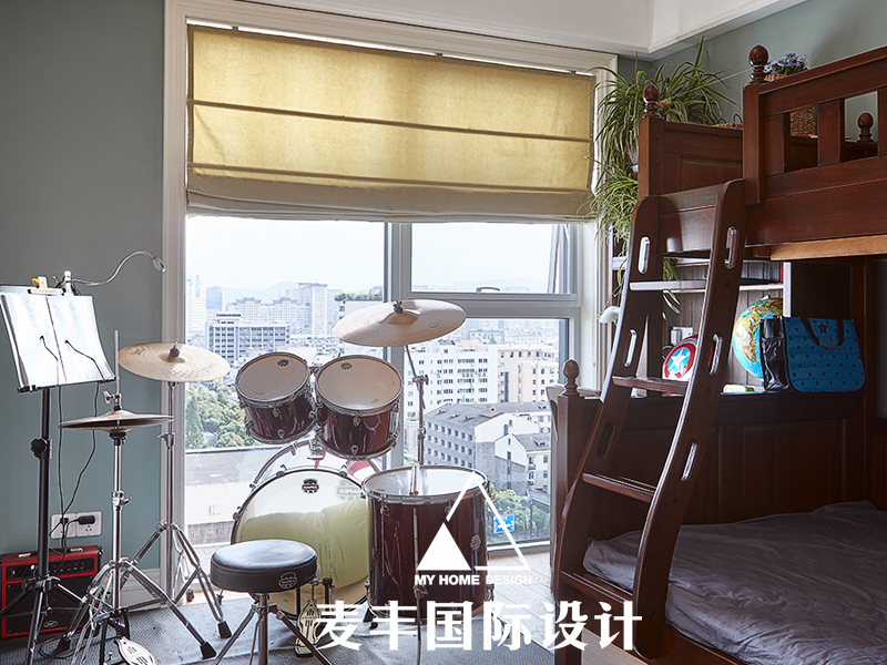 武林国际—现代美式—155㎡—四室两厅