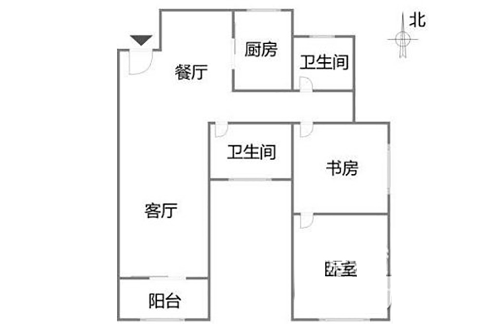 东南钱江蓝湾-四居室-法式风格