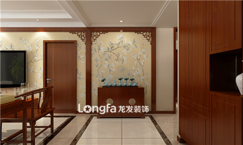 文锦苑170平米中式新古典风格设计案例