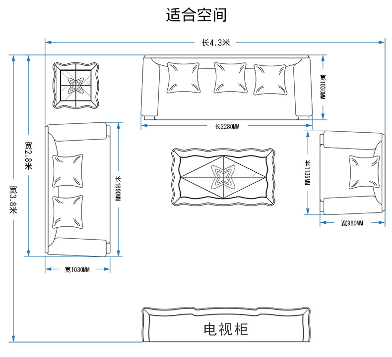 瑞福祥别墅家具 欧式真皮沙发组合 美式实木皮艺沙发大户型n276