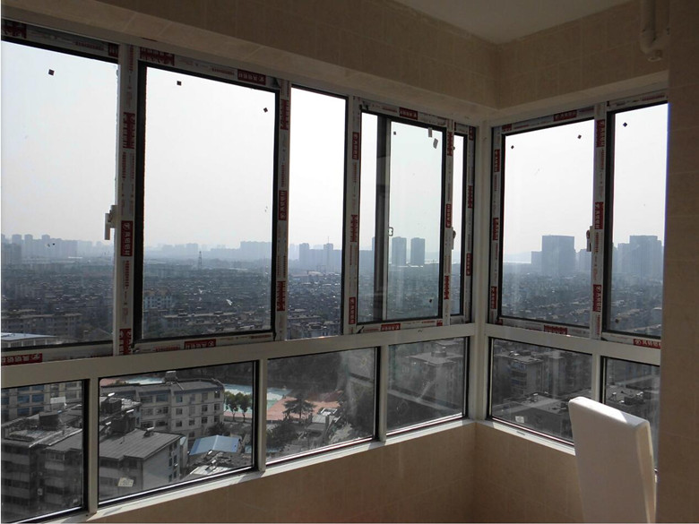 上海正品凤铝789799铝合金门窗定制落地推拉窗封阳台隔音钢化玻璃