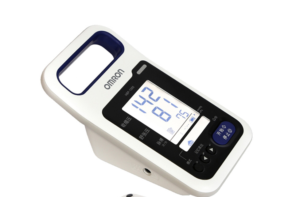 欧姆龙电子血压计hbp1300医用精准血压测量仪臂式家用全自动老人