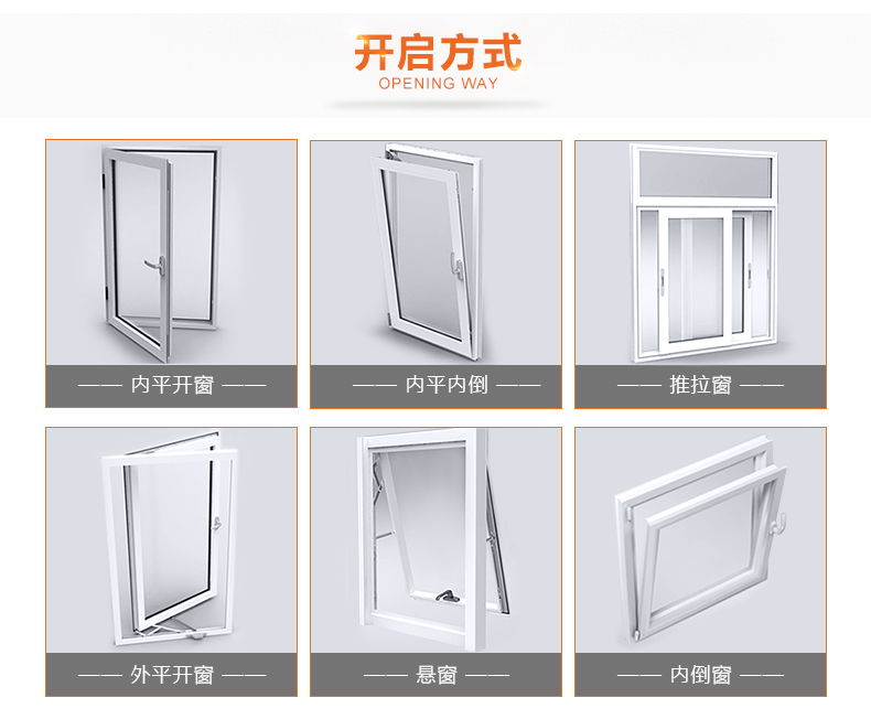 80弧形断桥铝门窗铝合金门窗拱形窗隔音玻璃平开上悬窗推拉窗北京
