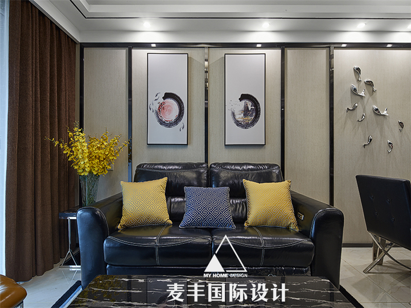 尚城国际—新中式—89㎡—三房两厅一厨两卫