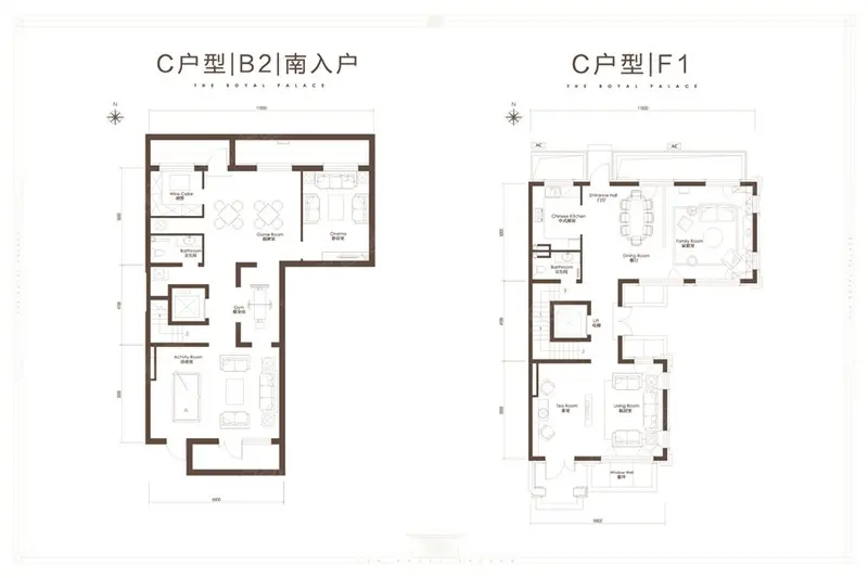首创·禧瑞墅293平北欧效果图设计 首创·禧瑞墅293平北欧效果图设计