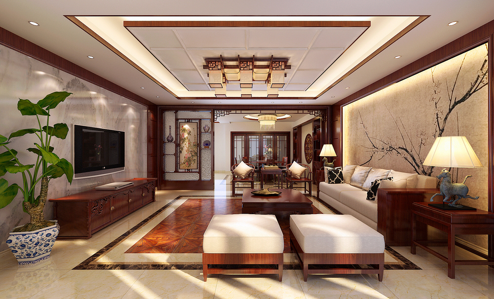 124平米的四居室装修只花了23万，现代风格让人眼前一亮！