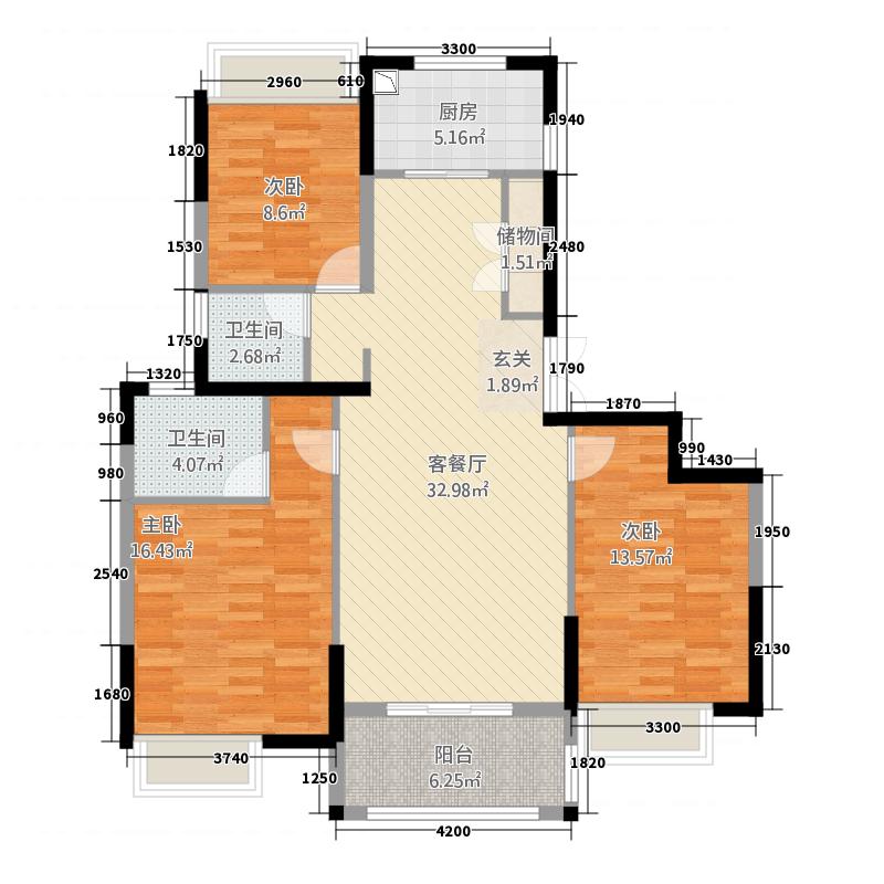 80平米二居室的其他风格案例半包只花8万北辰奥园装修