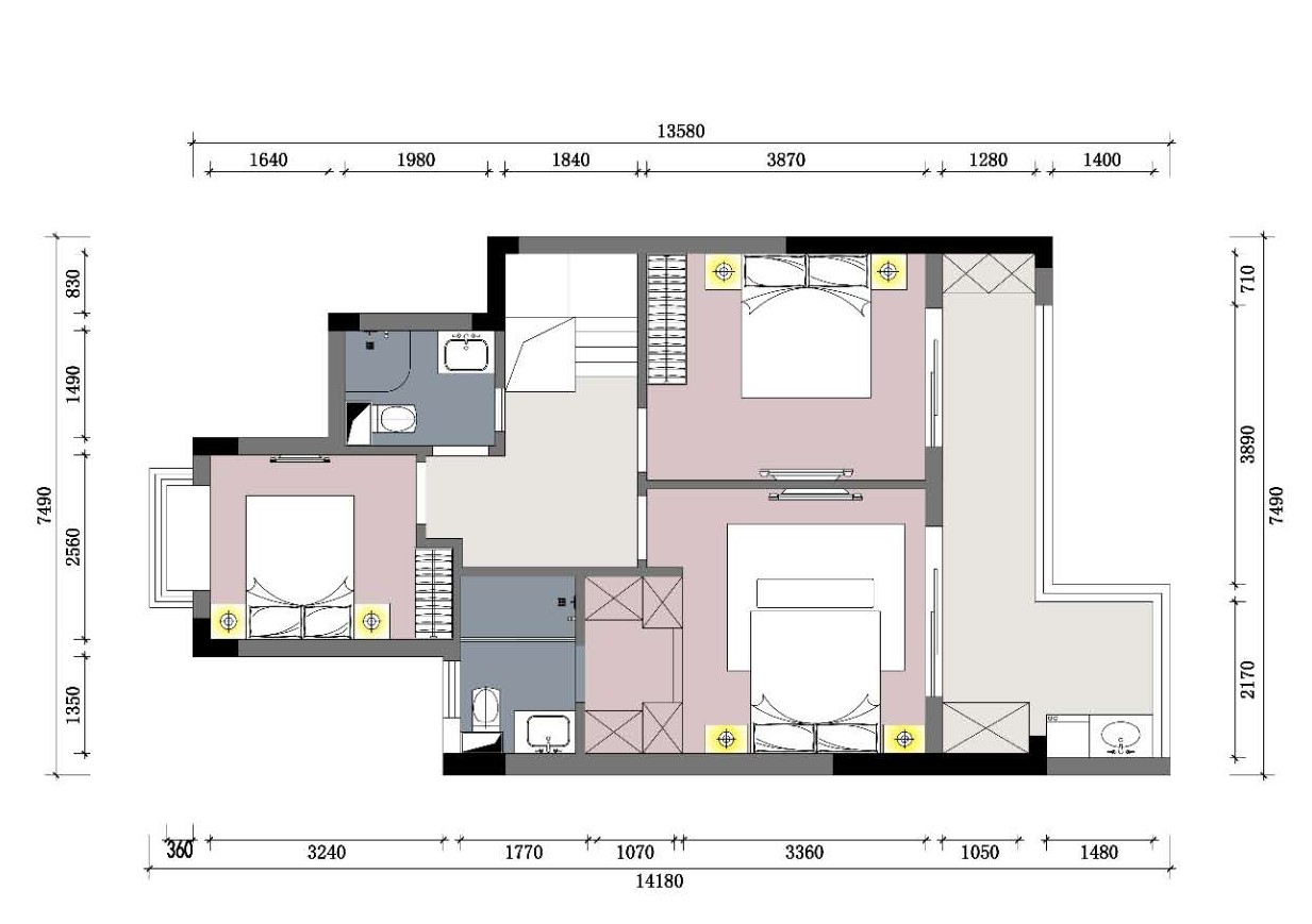 邻居家165平米的四居室，仅仅用了18万元，就完成了半包装修，如此划算！-绿地悦公馆装修