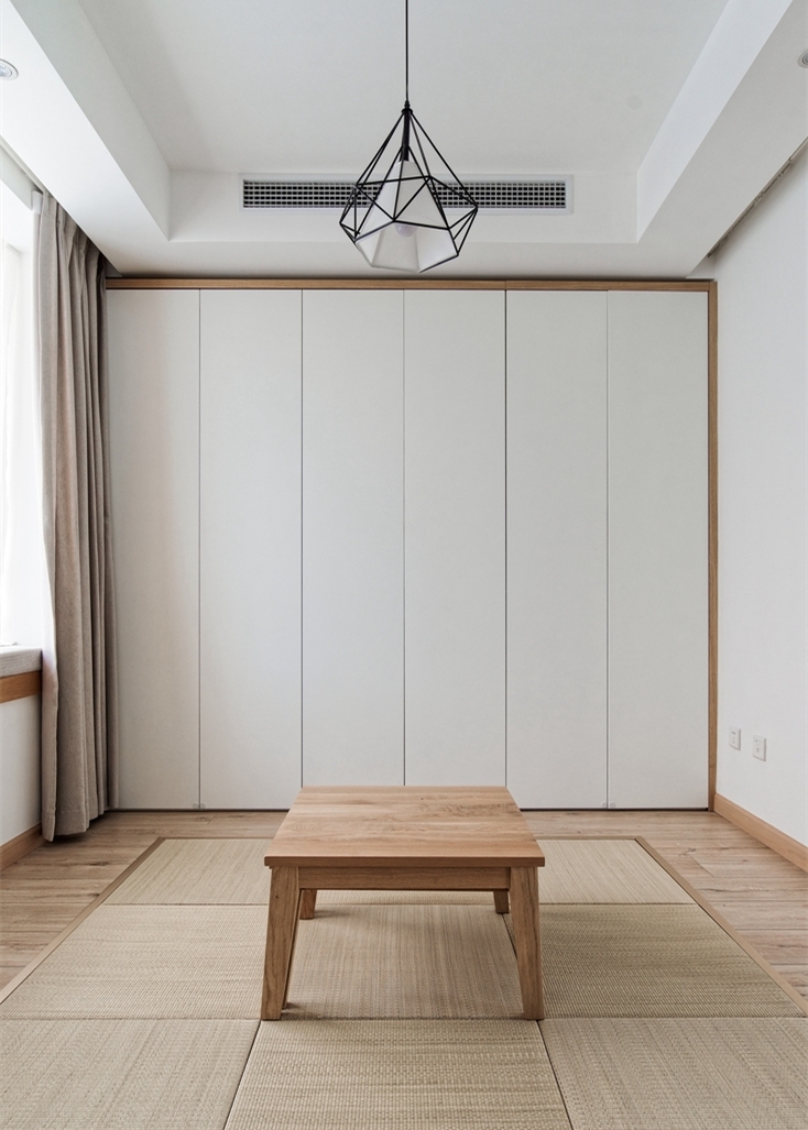 111.14平米三居室的日式风格案例，全包只花11万！-天元四季花城装修