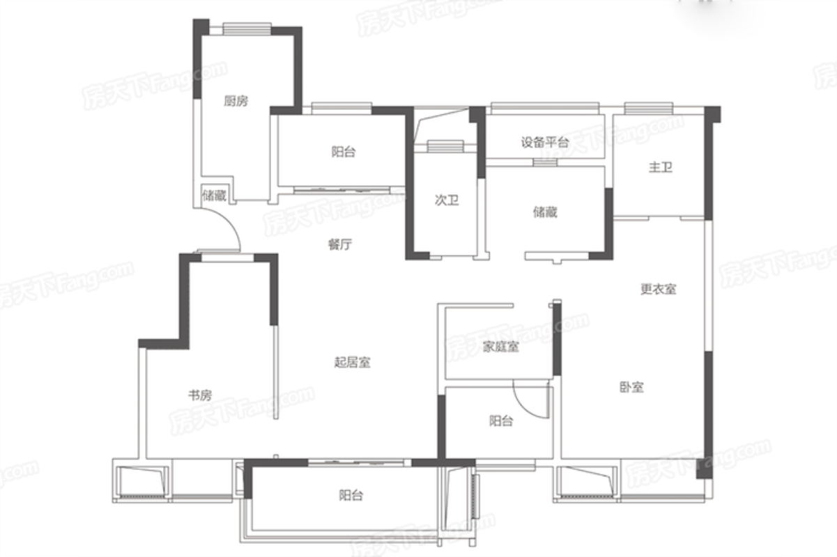 这套135平米的三居室，最后还是选定现代风格，效果竟远超预期。-太湖新城万象府装修