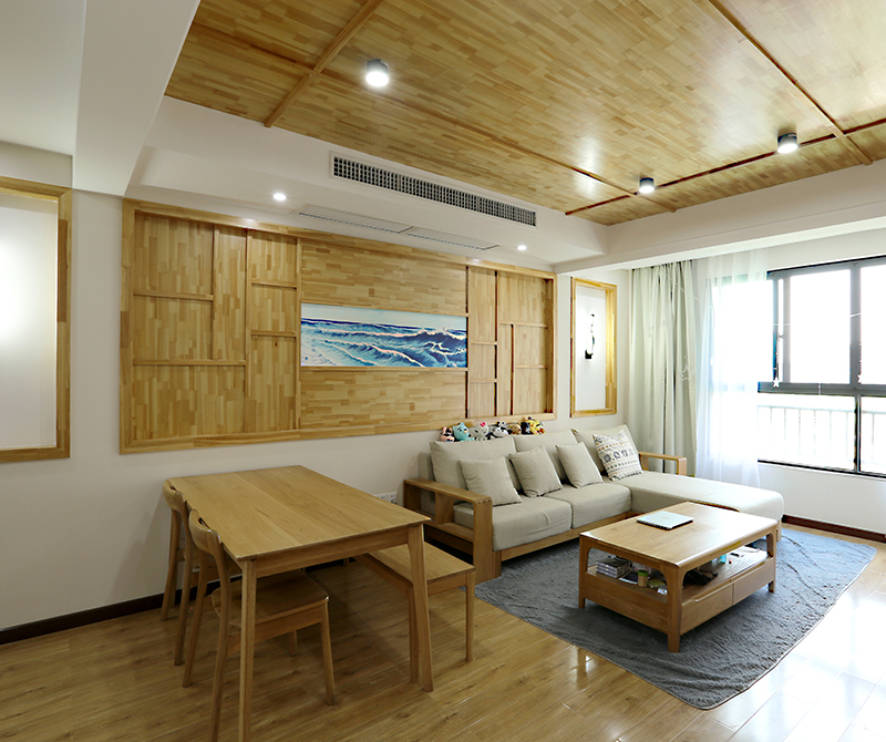 116平米三居室的日式风格案例，全包只花15万！-新城璟悦城装修